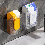 Wipe Dispenser Wall-Mounted Drill-Free Adhesive Mount