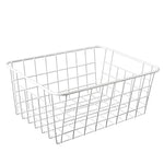 Wire Storage Basket Waterproof Iron Stackable