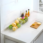 Wire Storage Basket Waterproof Iron Stackable