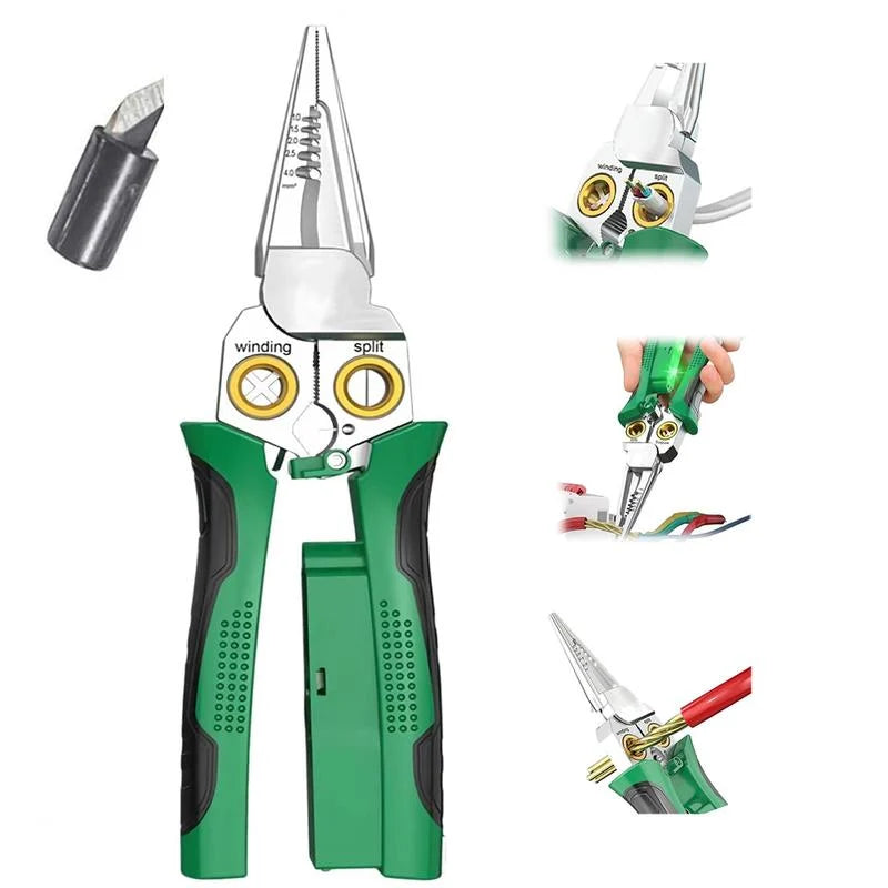 Wire Stripper Pliers Multi-Function Integrated Voltage Tester