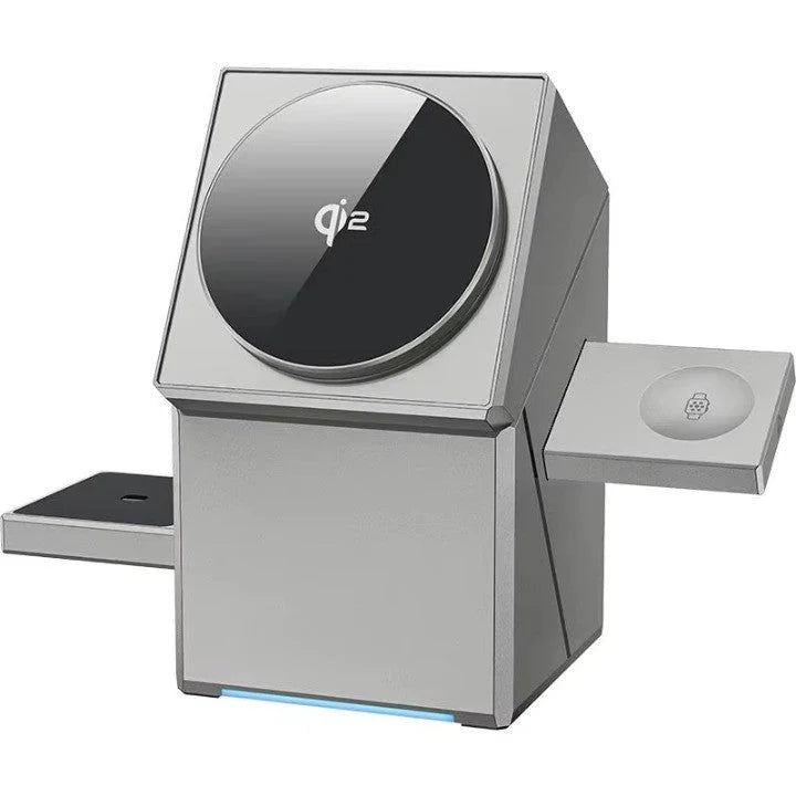 Wireless Charger 3-in-1 Rotating Qi2 15W