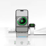 Wireless Charger 3-in-1 Rotating Qi2 15W