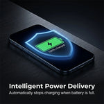 Wireless Charger Hidden Under-Desk Adaptive Fast Charging Through Wood, Glass & Stone