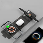 Wireless Charger Magnetic Foldable 3-Device 15W