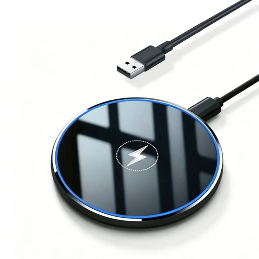 Wireless Charger Ultra-Thin 15W Fast Charging