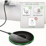 Wireless Charger Ultra-Thin 15W Fast Charging