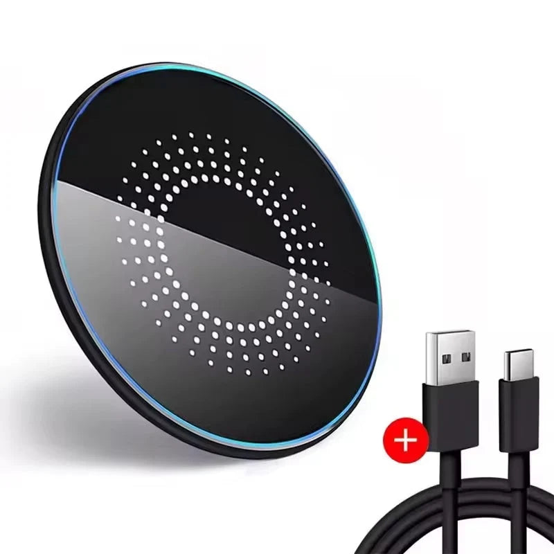 Wireless Charger Ultra-Thin 15W Fast Charging