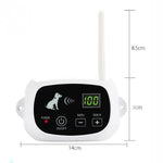 Wireless Dog Fence System Waterproof Rechargeable Collar, Tone & Vibration Warnings