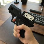 Wireless Earbud Case Cover Gun-Inspired 3D-Printed Lightweight