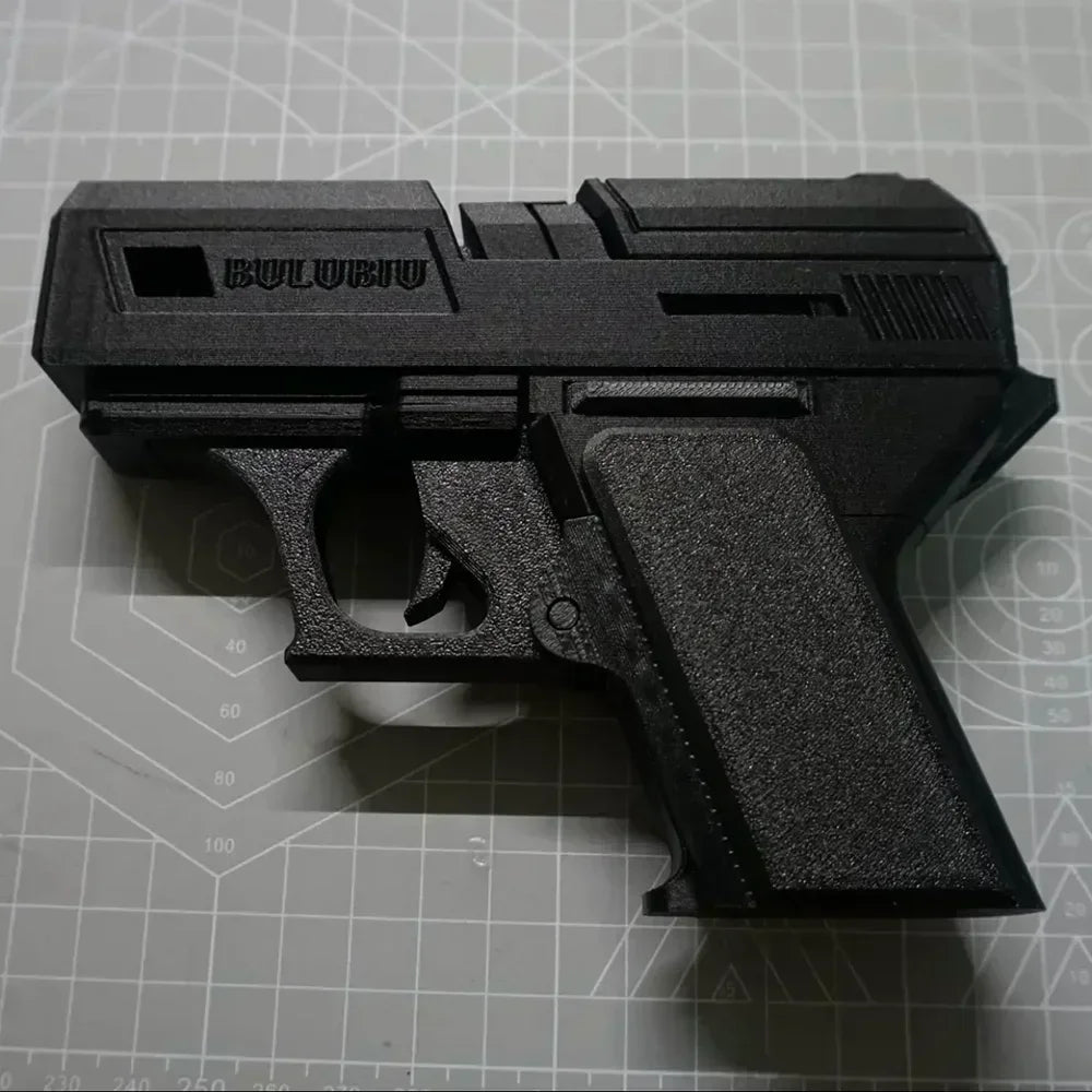 Wireless Earbud Case Cover Gun-Inspired 3D-Printed Lightweight