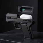 Wireless Earbud Case Cover Gun-Inspired 3D-Printed Lightweight