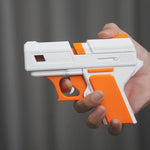 Wireless Earbud Case Cover Gun-Inspired 3D-Printed Lightweight