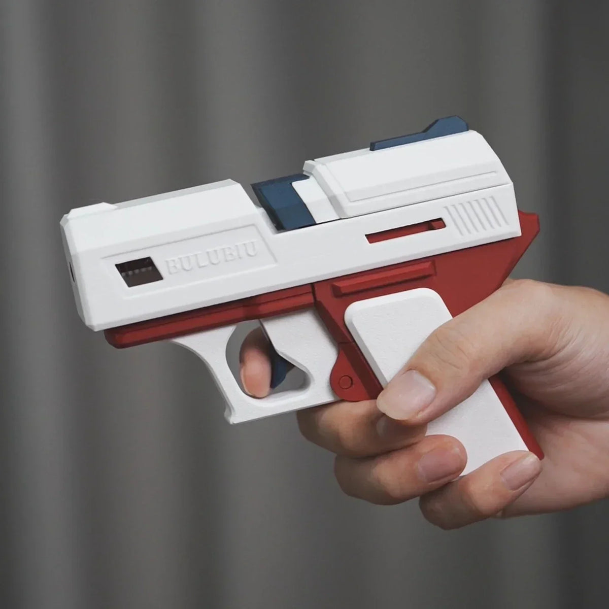 Wireless Earbud Case Cover Gun-Inspired 3D-Printed Lightweight
