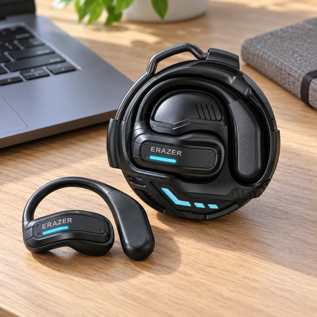 Wireless Earbuds AI Translation Touch Controls Type-C Charging Case