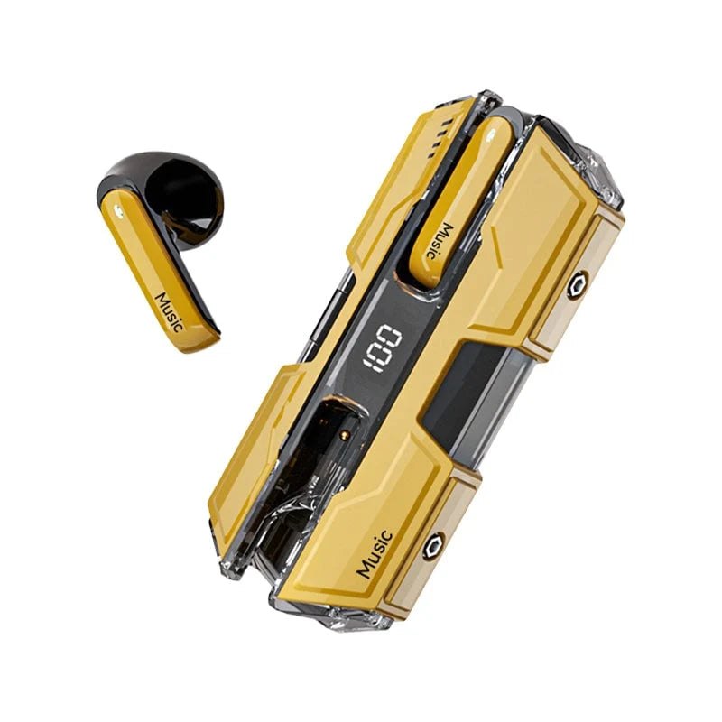 Wireless Earbuds Semi-In-Ear Touch Controls 48-Hour Battery Life