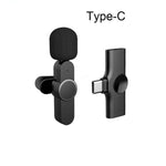 Wireless Microphone HD Audio 65.6 Ft Range App-Free Setup