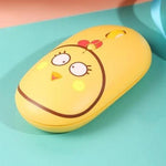 Wireless Mouse Cartoon Animal Silent Rechargeable USB-C
