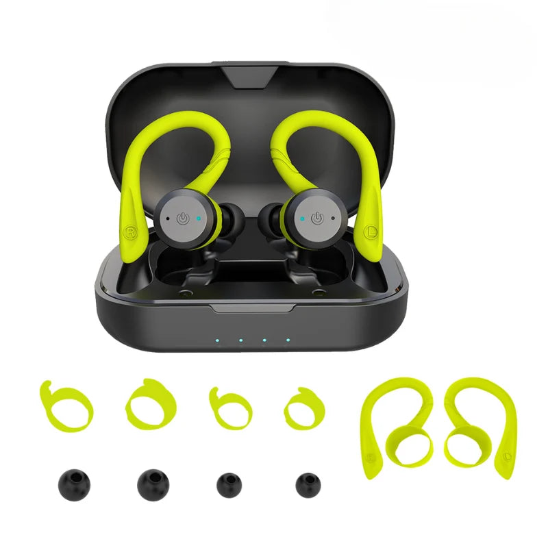 Wireless Sport Earbuds IPX7 Waterproof 20-Hour Battery