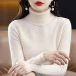 Women's Cashmere Sweater Lightweight & Breathable Knitted Warmth