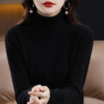 Women's Cashmere Sweater Lightweight & Breathable Knitted Warmth