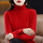 Women's Cashmere Sweater Lightweight & Breathable Knitted Warmth