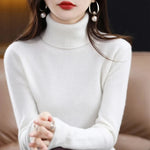 Women's Cashmere Sweater Lightweight & Breathable Knitted Warmth