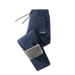 Women's Fleece Joggers Teddy-Fleece Lined Zip Pockets