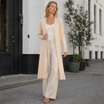 Women's Long Cardigan Relaxed Fit Lightweight Layering