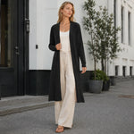Women's Long Cardigan Relaxed Fit Lightweight Layering