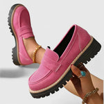 Women's Orthopedic Loafers Slip-On Cushioned Footbed Treaded Sole