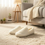 Women's Slip-On Shoes Lamb Wool Lined Rubber Outsole