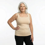 Women's Support Top Built-In Support Soft Breathable Fabric