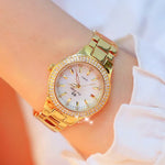Women's Watch Quartz Movement Stainless Steel Water-Resistant 3 ATM