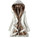 Women's Winter Coat Faux Fur Lined Lightweight Warmth