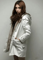 Women's Winter Coat Faux Fur Lined Lightweight Warmth
