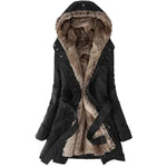 Women's Winter Coat Faux Fur Lined Lightweight Warmth