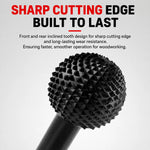 Wood Carving Rasp Ball-Shaped Carbon Steel for Angle Grinder