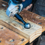 Wood Carving Rasp Ball-Shaped Carbon Steel for Angle Grinder