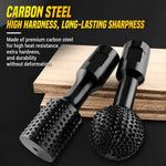 Wood Carving Rasp Ball-Shaped Carbon Steel for Angle Grinder