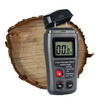 Wood Moisture Meter Pin Probe Backlit LCD Four Presets