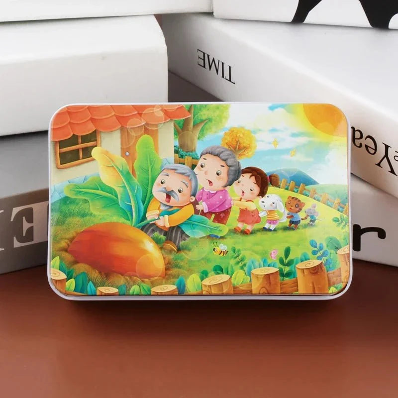 Wooden Puzzle 60 Pieces Animal & Vehicle Designs