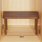 Wooden Riser Table Solid Wood Adjustable Height Removable Legs