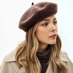 Wool Beret Soft Breathable Stretch Fit