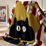 Wool Blanket Fluffy Soft Cartoon Designs Lightweight