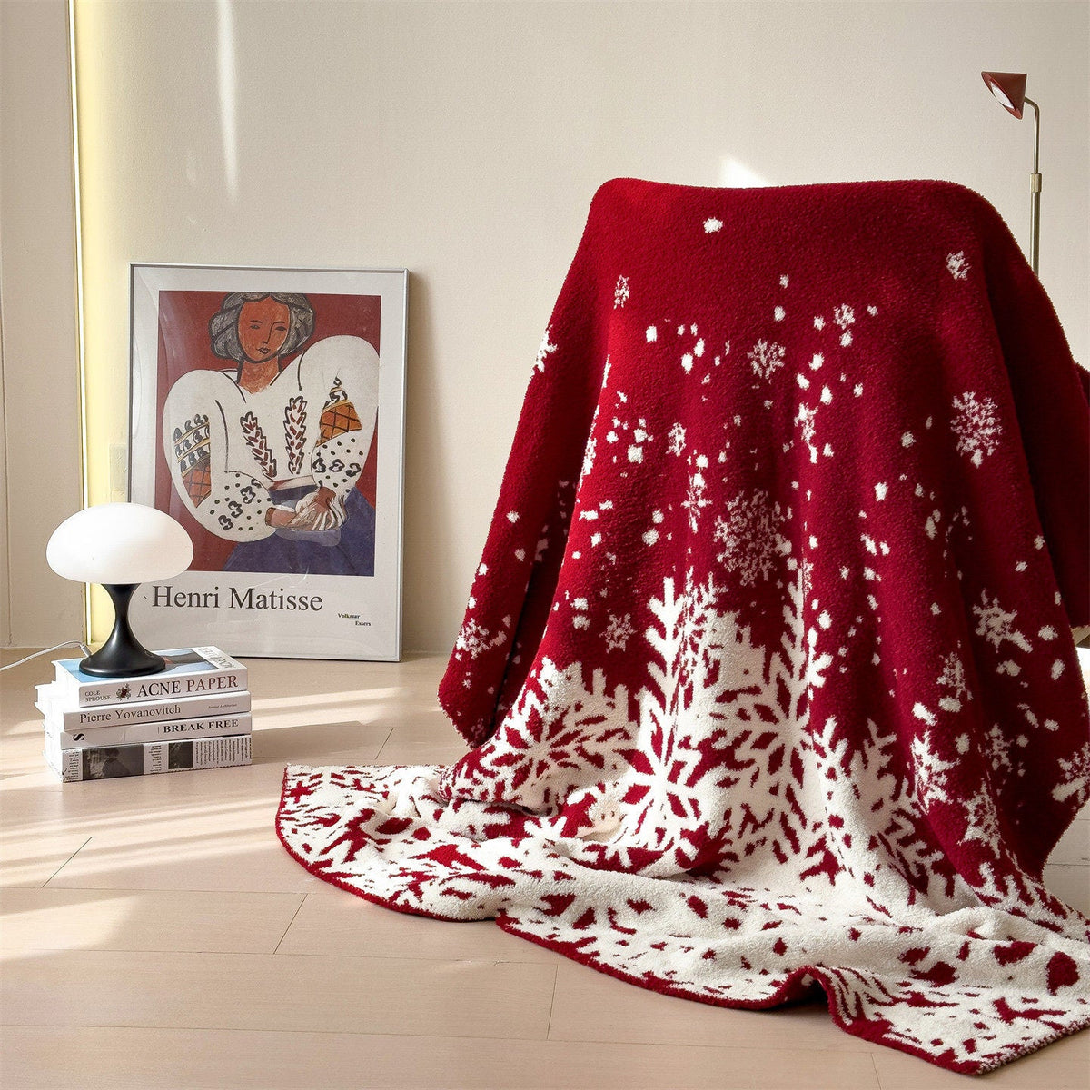 Wool Blanket Fluffy Soft Cartoon Designs Lightweight