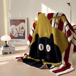 Wool Blanket Fluffy Soft Cartoon Designs Lightweight