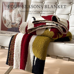 Wool Blanket Fluffy Soft Cartoon Designs Lightweight