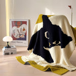 Wool Blanket Fluffy Soft Cartoon Designs Lightweight