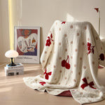 Wool Blanket Fluffy Soft Cartoon Designs Lightweight