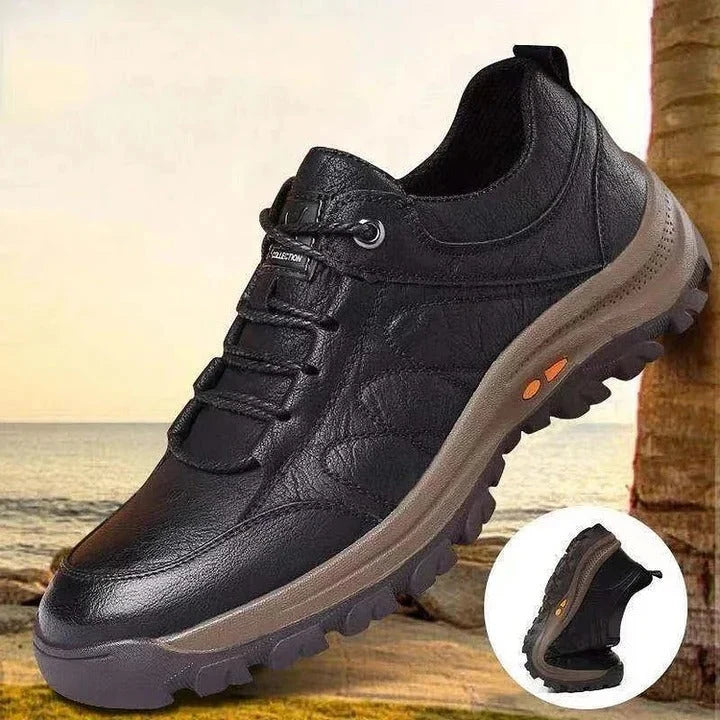 Work Shoes Raised Arch Support Cushioned Grip Sole